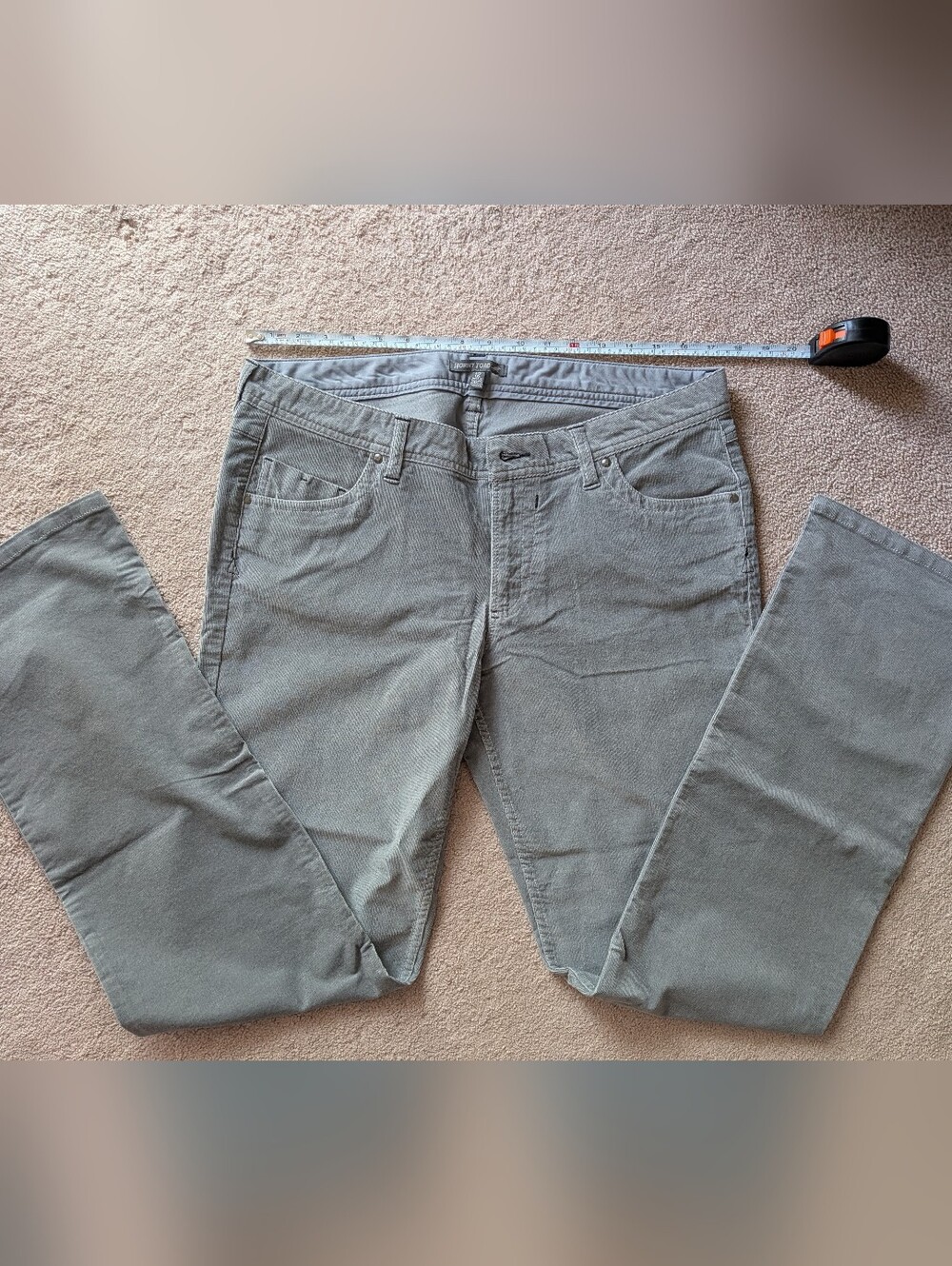 NWOT Horny Toad Corduroy Pants Grey
